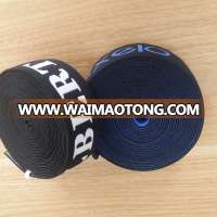 High quality customized printed logo jacquard elastic band