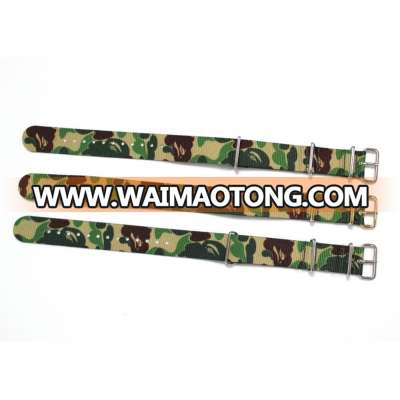 China supp;ies wholesale custom Polyester watch strap