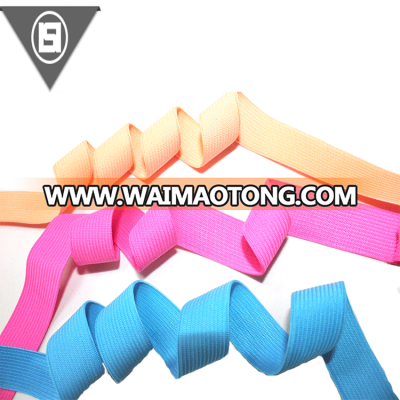 Professional Wholesale High Tenacity knitted elastic pp webbing / elastic tape