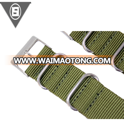 High quality fashion 20mm Polyester fabric watch strap